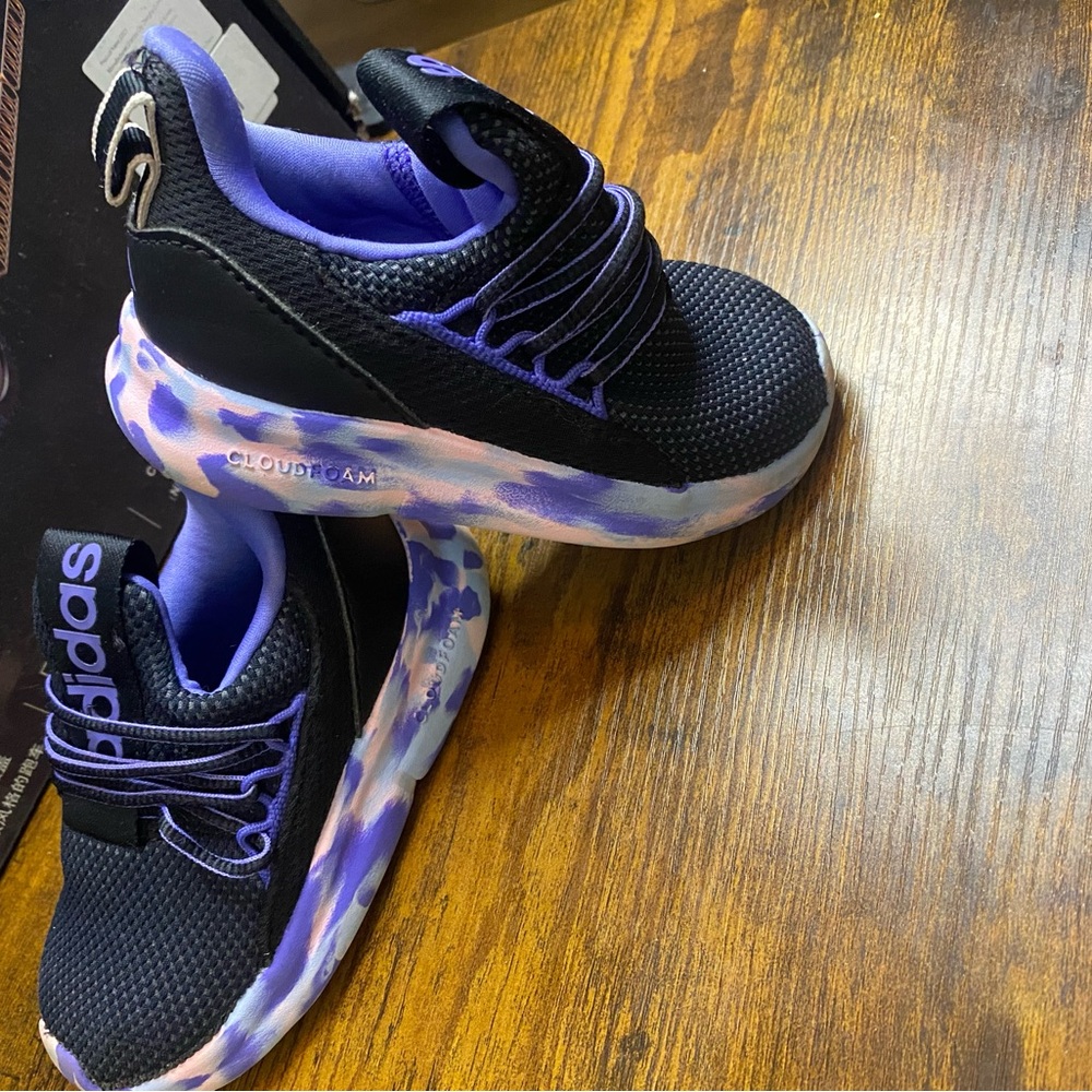 Adidas Lite Racer Adapt 7.0 Shoes IH7850 Kids Size7K